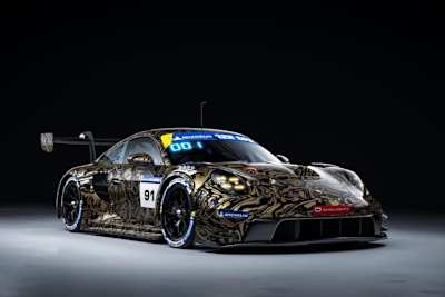 Der modifizierte Porsche 911 GT3 R