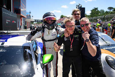 Große Freude bei Theo Oeverhaus und Proton Huber Competition