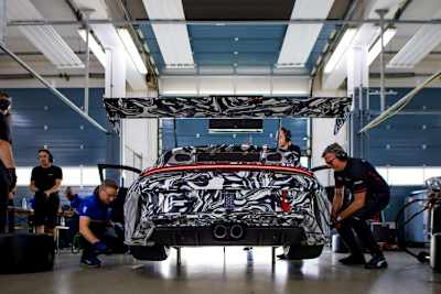 Porsche präsentiert unter anderem den neuen 911 GT3 Cup