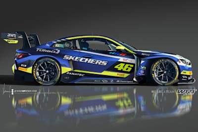 Das diesjährige Arbeitsgerät von Valentino Rossi in der GT World Challenge Europe