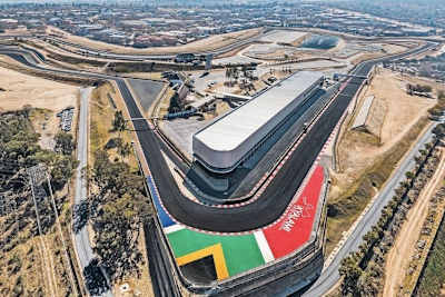 Die Anlage in Kyalami wurde erneuert