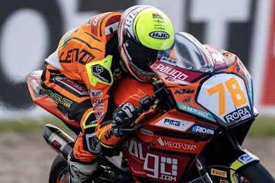 Jakob Rosenthaler konnte das erste Rennen nicht beenden