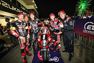 Yoshimura SERT Motul stand zuletzt als Sieger beim Bol d'Or 2024 auf dem Podium