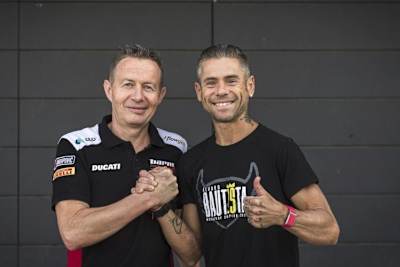 Marco Barnabo und Alvaro Bautista