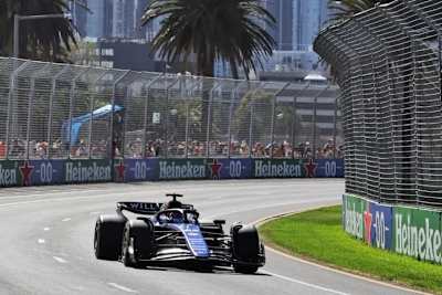 Williams startete in Melbourne nur mit Alex Albon