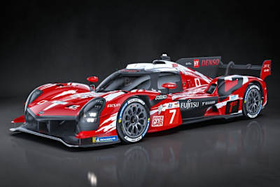So soll der Toyota GR010 Hybrid mit der #7 2025 in Le Mans aussehen