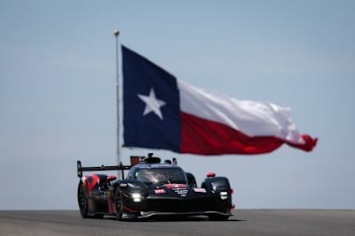 Ein Toyota GR010 Hybrid in Austin