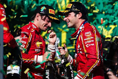 Ferrari hatte in Melbourne einiges zu feiern