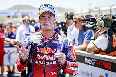 Pedro Acosta nach dem Sprint in Mandalika