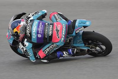 Unantastbar auch im zweiten Zeittraining: CFMOTO-Pilot David Alonso