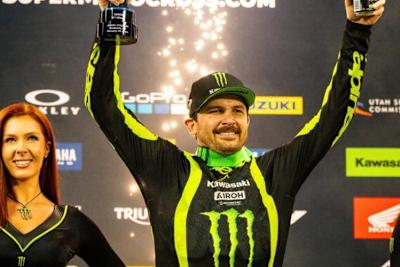 Jason Anderson stand in Anaheim zunächst auf dem Podium