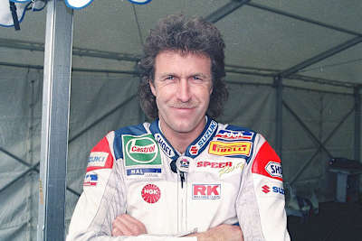 Der Schweizer Andreas Hofmann wurde 1985 erster Deutscher Superbike-Meister