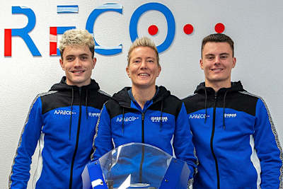 Twan Smits (li.) und Lennox Lehmann (re.) werden Teamkollegen