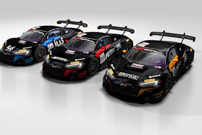Das Audi-Trio von Tresor Attempto Racing