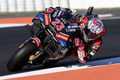 Beim Valencia-Test fühlte sich Bastianini wohl auf der GP24