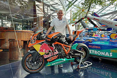 Martin Bauer zu Besuch bei KTM