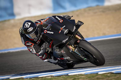 Am Dienstag testet für Bimota nur Testfahrer Florian Marino