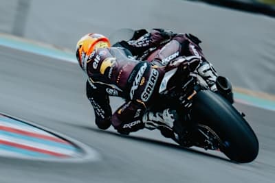 Filip Salac übte in Brünn auf einem Superbike