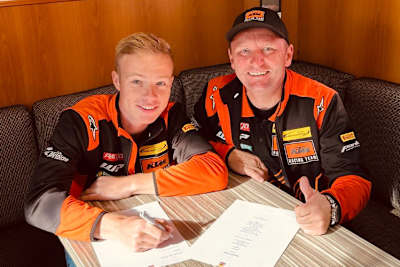 Jeffrey Buis nimmt die Nummer 1 des Weltmeisters mit zu KTM