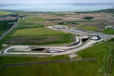 Der 4115 m lange Balaton Circuit unweit es Plattensees