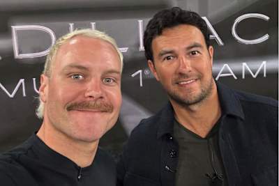 Cadillac-Line-up 2026: Valtteri Bottas (l.) und Sergio Perez