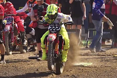 Antonio Cairoli auf der Anlage des MC Deurne