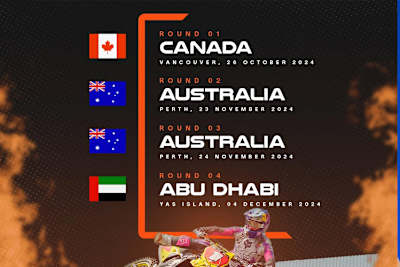 Der Kalender der Supercross-WM 2024