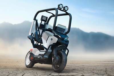 BMW Vision CE: Vision einer emissionsfreien urbanen Mobilität