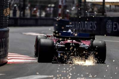 Charles Leclerc blieb auch im letzten freien Monaco-Training der Schnellste