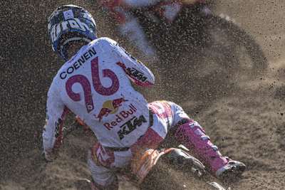 Lucas Coenen bei seiner Aufholjagd in Arnheim