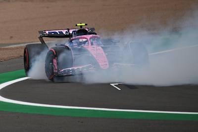 Franco Colapinto hat bisher ein schwieriges Wochenende in Silverstone erlebt – auch im Rennen wird es mit dem Start aus der Boxengasse nicht einfach