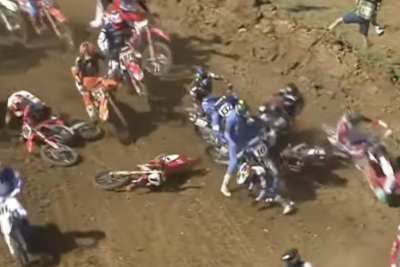 Die üble Massenkarambolage in Maggiora