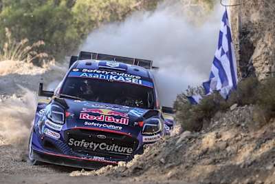 Das Ford M-Sport-Team war bei der Akropolis-Rallye Griechenland mit Kraftstoffsystemproblemen konfrontiert