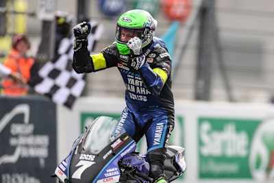 Marvin Fritz freute sich über den Sieg in Le Mans