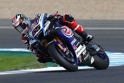 Jonathan Rea führt die Zeitenliste um 13 Uhr an