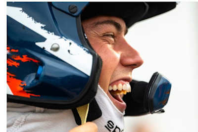 Hat gut lachen: Martiņs Sesks hat einen Vertrag für sechs WRC-Teilnahmen mit M Sport erhalten