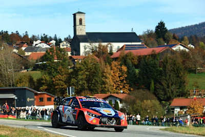 Weltmeister Thierry Neuville bei der CER 2024 mit wichtigen Punkten für den WM-Titel