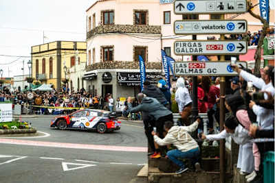 A la recherche du temps perdu: Die Hyundai-Piloten - hier Ott Tänak - fahren hinterher