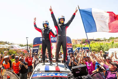 Dritter Sieg bei vier Einsätzen: Die Toyota-Teilzeit-Fahrer Ogier/Landais mausern sich zu Titelkandiaten
