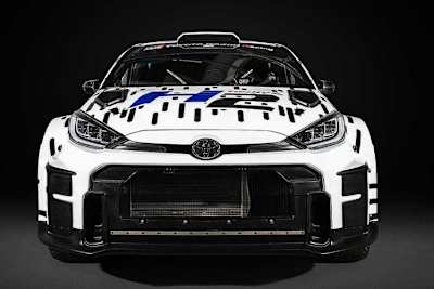 Toyota präsentiert wegweisenden Wasserstoff-Rally2-Wagen bei der Rallye-Finnland