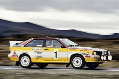 Der Audi Quattro: Ein Eckpfeiler des ADAC-Eifel Klassik Festivals
