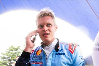 Hyundai-Pilot Ott Tänak erhielt bei der Rallye Finnland eine Fünf-Minuten-Strafe