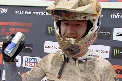 Kay de Wolf gewann den ersten MX2 Lauf in Riola Sardo