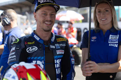 Domi Aegerter konnte in England wieder lachen