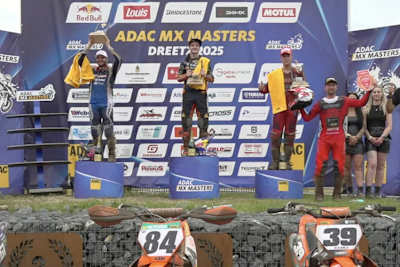 Das Masters-Podium in Dreetz