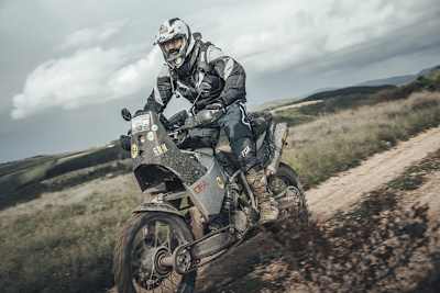 Erbauer Guido Koch auf der DT-A am Transitalia Marathon 2022