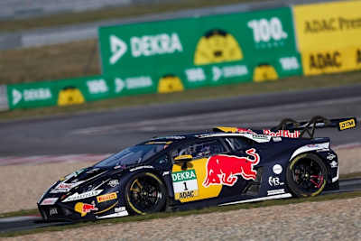 Der ehemalige Red Bull Junior Bortolotti startet in diesem Jahr im Design des Energy Drink-Herstellers