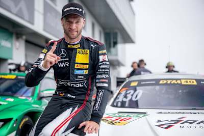 Maro Engel kämpft um den DTM-Titel 2024