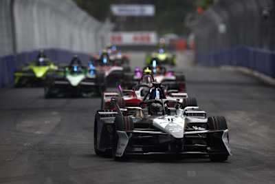 Jaguar-Star Mitch Evans stellte die Test-Bestzeit auf