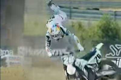 Liam Everts flog in Finnland in Führung liegend ab